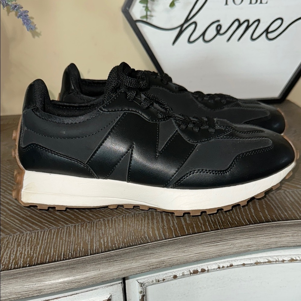 New Balance Black and White Sneakers